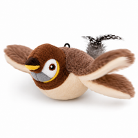 Interactive Flapping Bird Cat Toy — Touch Activated