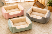 Soft Plush Pet Bed — Dogs & Cats