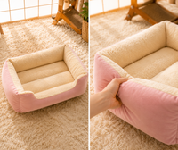 Soft Plush Pet Bed — Dogs & Cats
