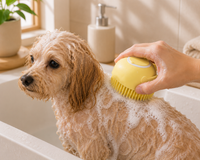 Silicone Bath Massage Glove — Dogs & Cats