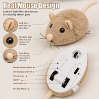 Electric Interactive Mouse Cat Toy — Rechargeable