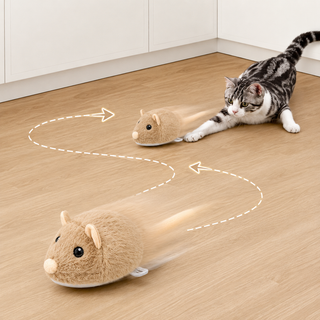 Electric Interactive Mouse Cat Toy — Rechargeable
